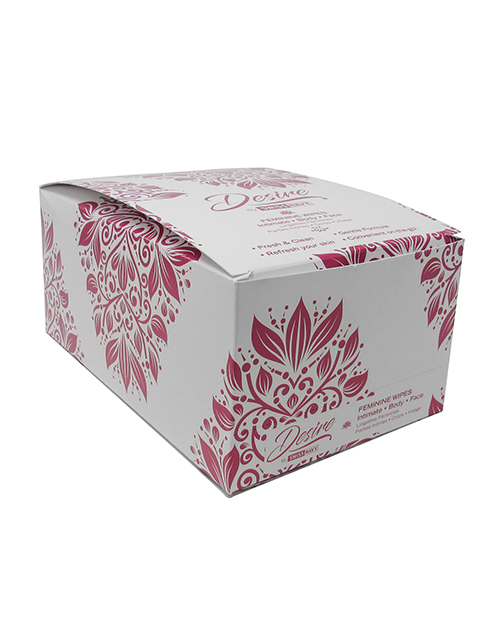 Swiss Navy Desire Unscented Feminine Wipes - Pack of 25