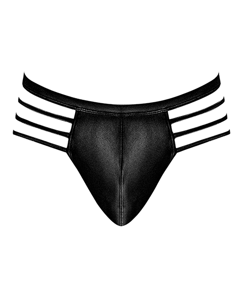 Cage Matte Cage Thong Black S/M