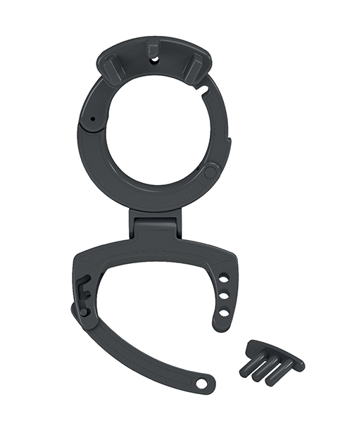 Mystim Pubic Enemy No. 3 Cock Cage - Clear