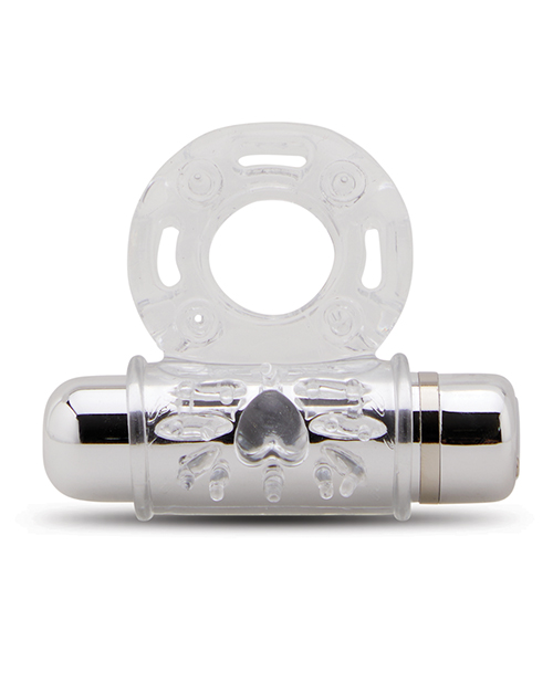 Nu Sensuelle Bullet Ring Cockring 7 Function - Clear