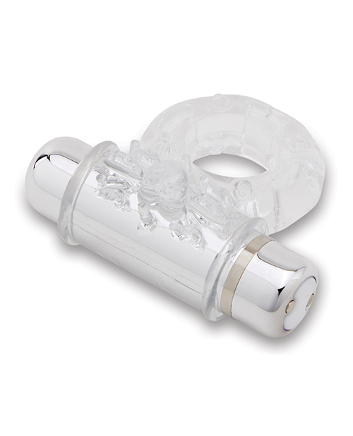 Nu Sensuelle Bullet Ring Cockring 7 Function - Clear