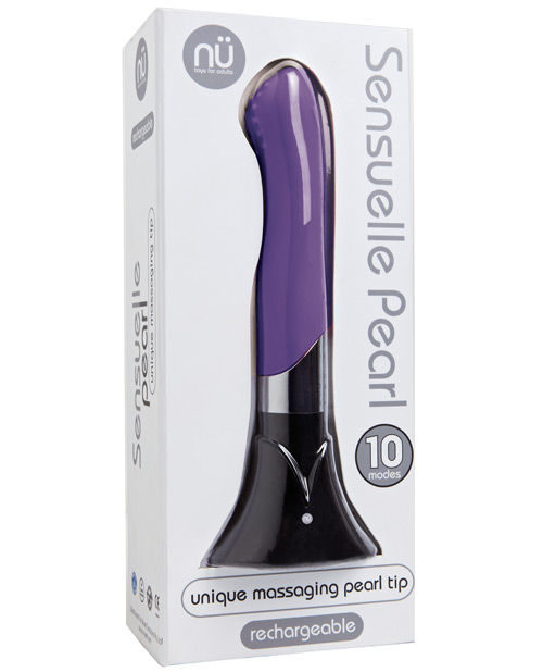 Nu Sensuelle Pearl Rechargeable Vibrator - Purple