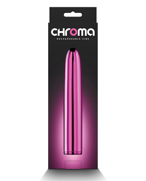 Chroma 7" Rechargeable Vibe - Pink