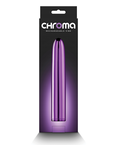 Chroma 7" Rechargeable Vibe - Purple