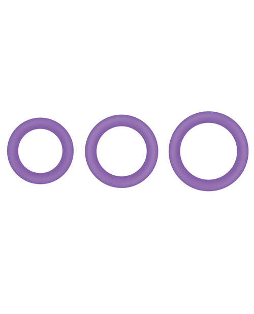 Firefly Halo Medium Cockring - Purple