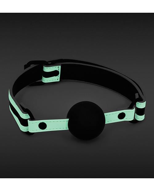 GLO Bondage Ball Gag - Glow in the Dark
