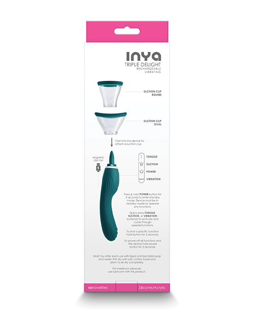 INYA Triple Delight - Dark Teal
