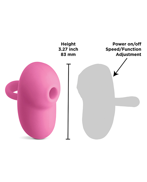 INYA Allure Pulsating Air Vibe - Pink