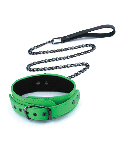 Electra Collar & Leash - Green
