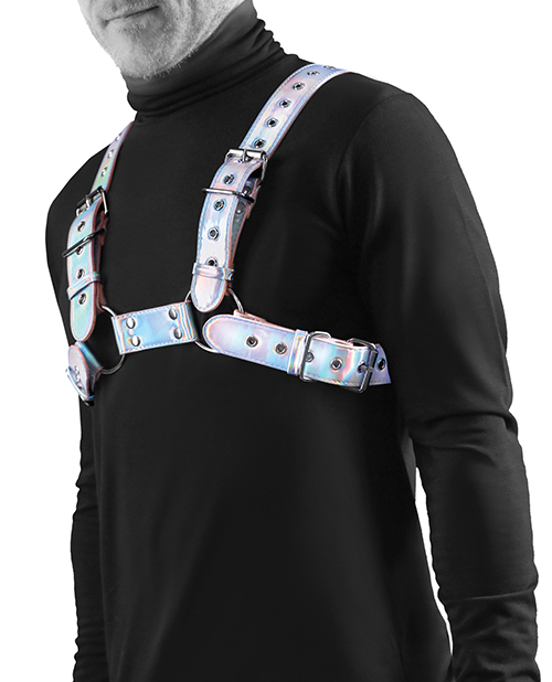 Cosmo Harness Rogue - S/M Rainbow