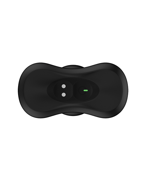 Nexus Bolster Butt Plug  w/Inflatable Tip - Black