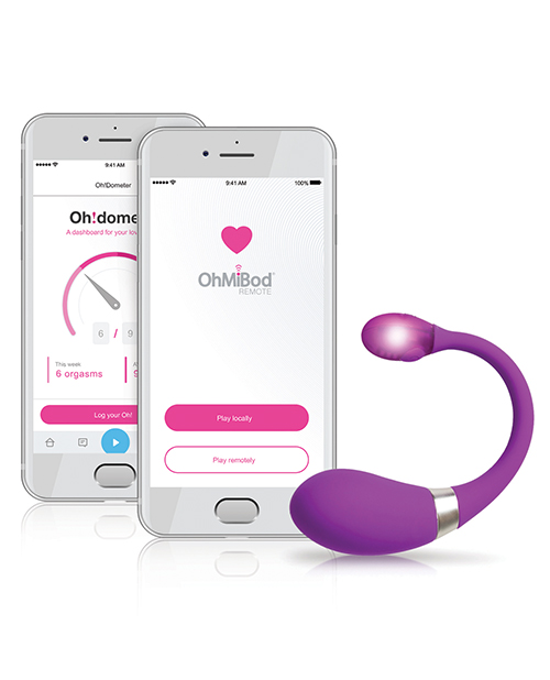 OhMiBod Esca 2 Interactive Bluetooth Internal Vibe - Purple
