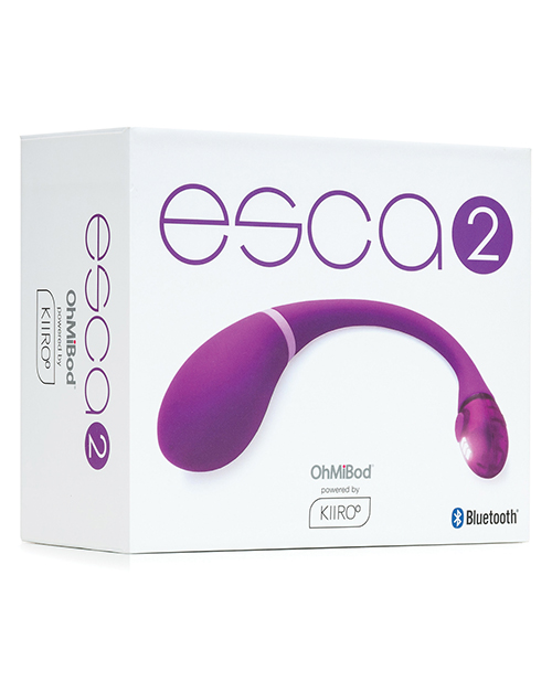 OhMiBod Esca 2 Interactive Bluetooth Internal Vibe - Purple
