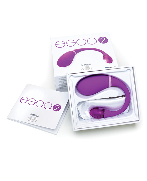 OhMiBod Esca 2 Interactive Bluetooth Internal Vibe - Purple
