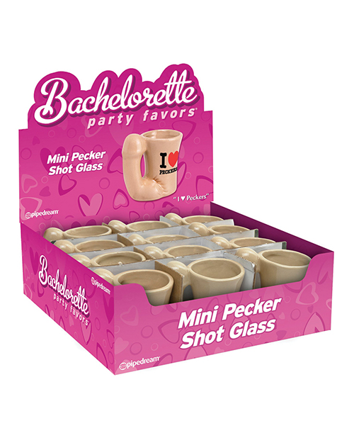 Bachelorette Party Favors Mini Pecker Shot Glass