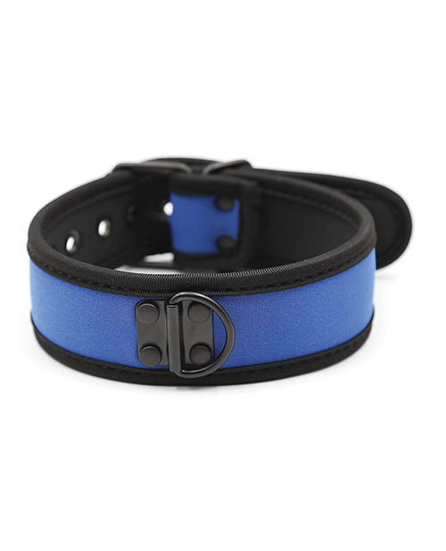 Plesur Neoprene Puppy Collar - Black