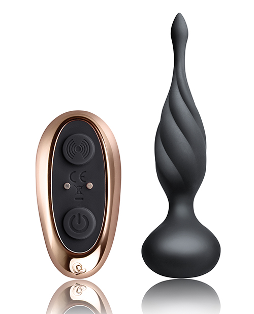 Rocks Off Petite Sensations Discover Plug w/Remote - Black