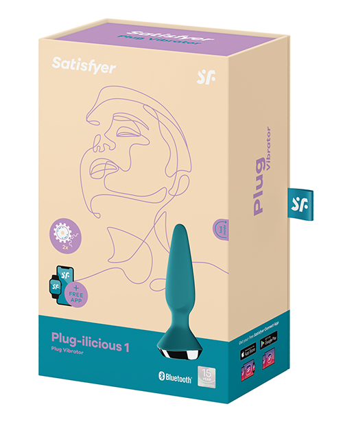 Satisfyer Plug-ilicious 1 - Petrol