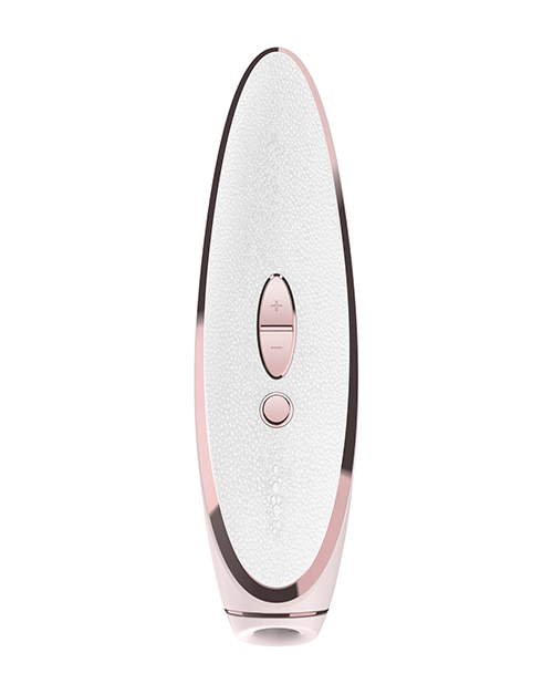 Satisfyer Luxury Pret-a-Porter Metal & Leather - White