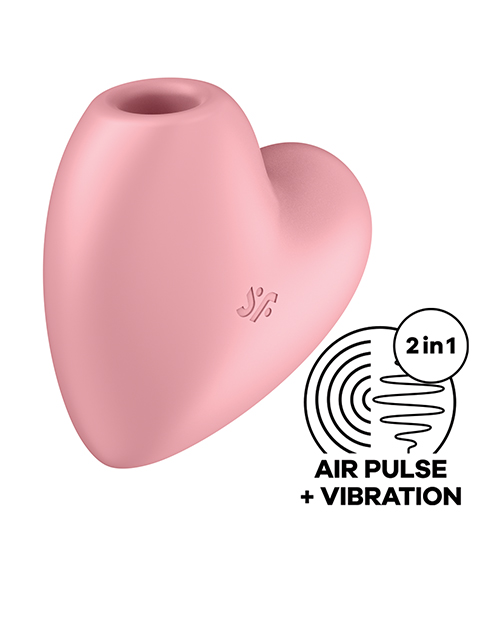 Satisfyer Cutie Heart - Light Red