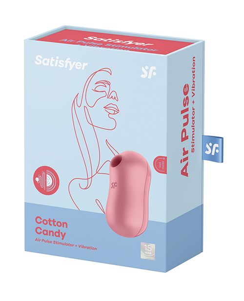 Satisfyer Cotton Candy - Light Red