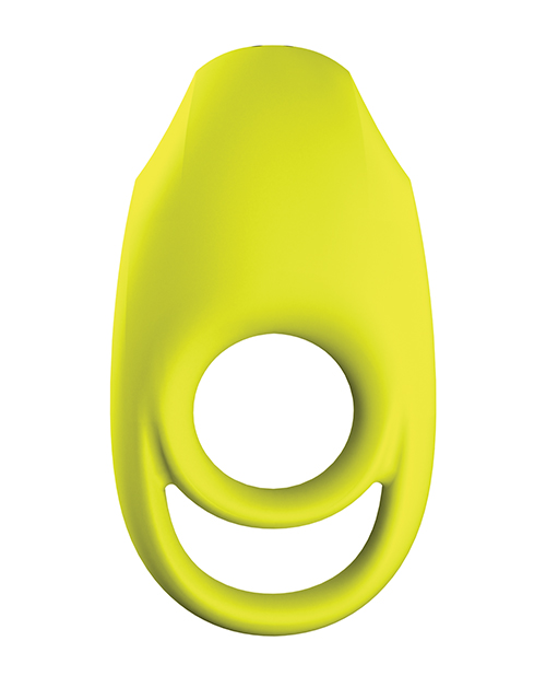Satisfyer Spectacular Duo Ring Vibrator - Lime Green