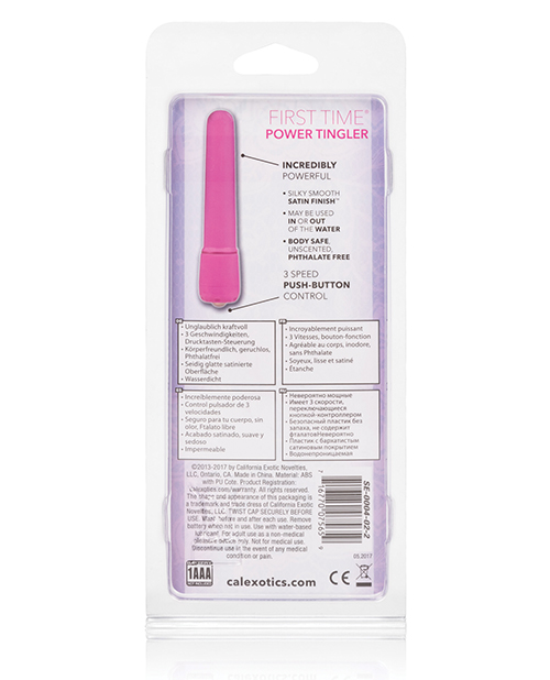 First Time Power Tingler Vibe - Pink