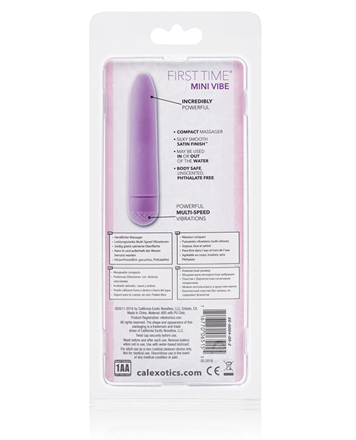 First Time Mini Vibe - Purple