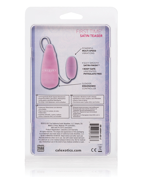 First Time Satin Teaser - Pink