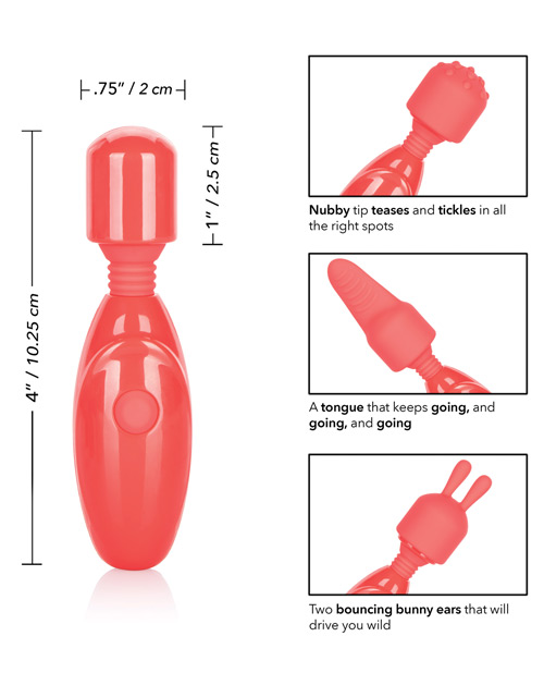 Rechargeable Massager Kit - Orange