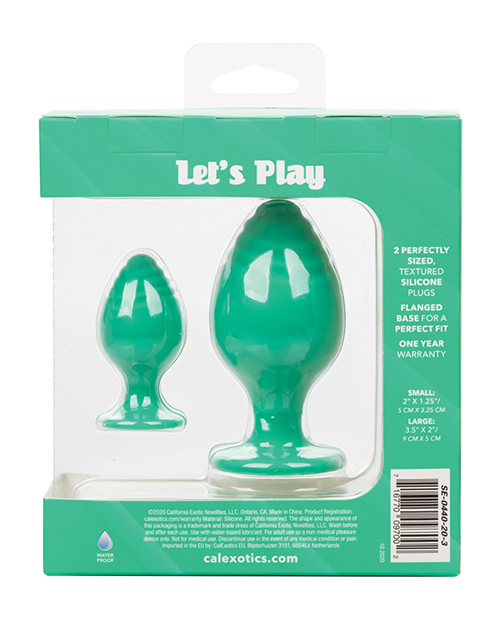 Cheeky Butt Plug - Green