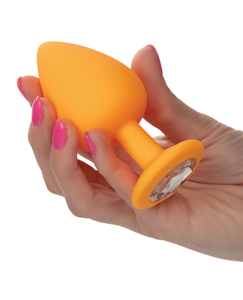 Cheeky Gems 3 pc Plug Set - Orange