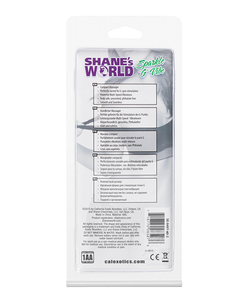 Shane's World Sparkle G Vibe - Purple