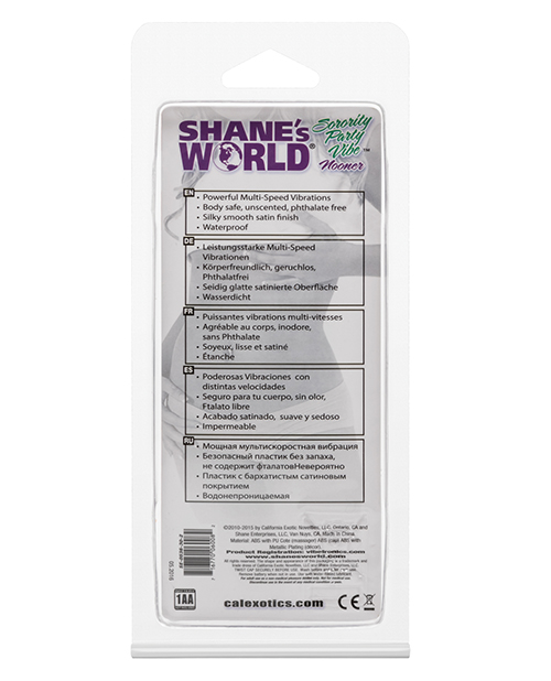 Shane's World Nooner Sorority Party Vibe - Purple