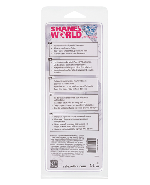 Shane's World All Night Long Sorority Party Vibe - Pink