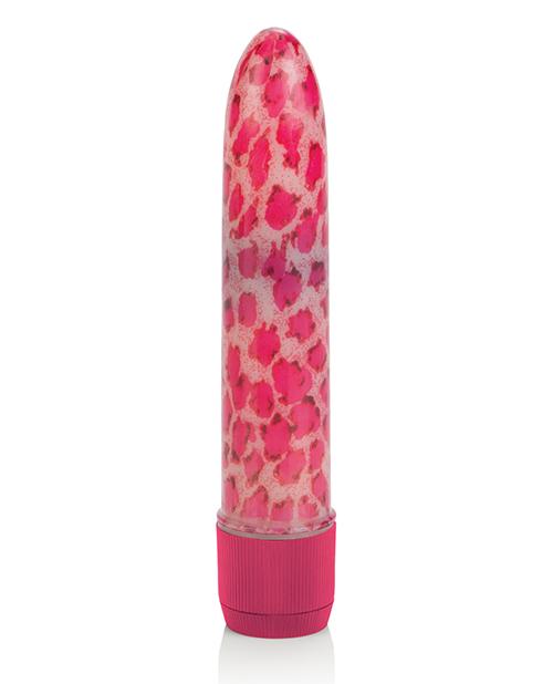 Houston's Pink Leopard Vibe 4.25" Dildo