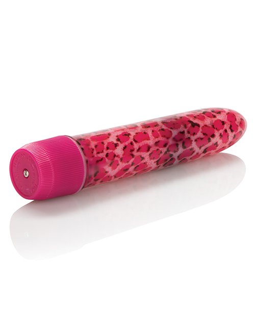 Houston's Pink Leopard Vibe 4.25" Dildo