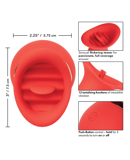 French Kiss Charmer - Red