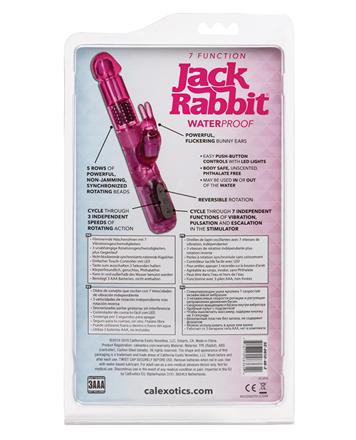 Jack Rabbit - 7 Function Pink