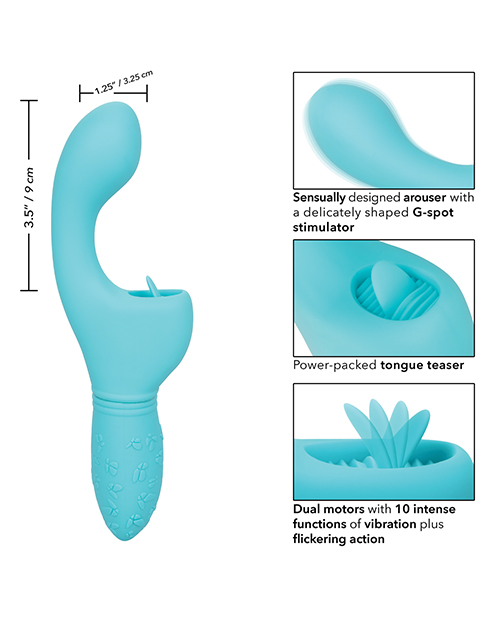 Butterfly Kiss Rechargeable Flicker - Blue