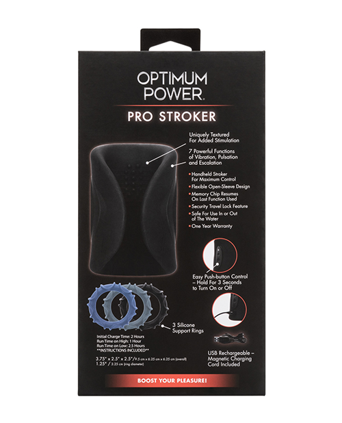 Optimum Power Pro Stroker - Black
