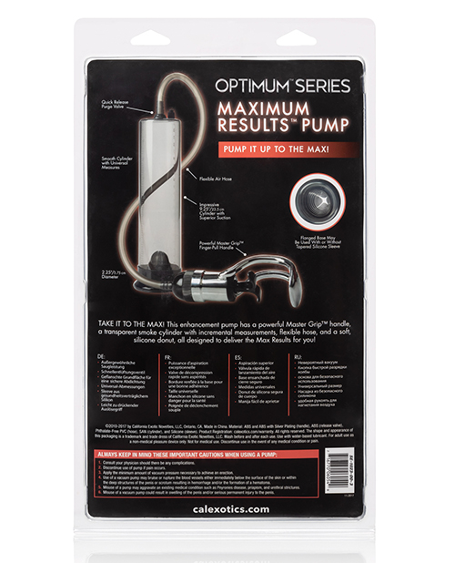 Max Results Pump - Smoke