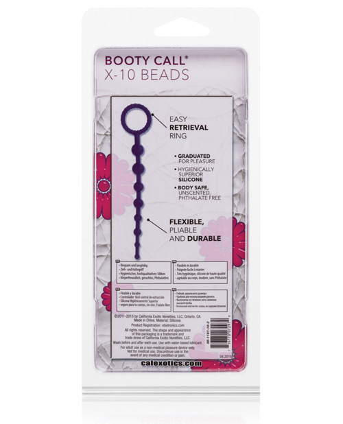 Booty Call X-10 Beads - Purple