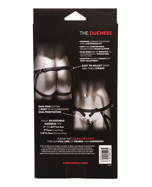 Her Royal Harness The Duchess - Black