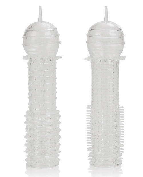 Senso Silicone Sleeves 2 Pack - Clear