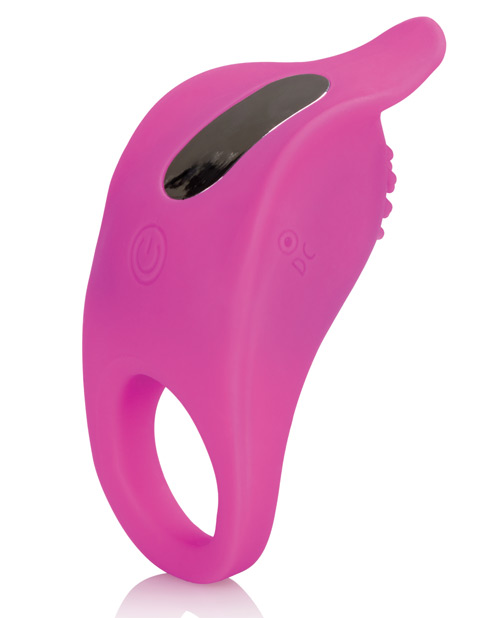 Silicone Rechargeable Teasing Enhancer - Pink