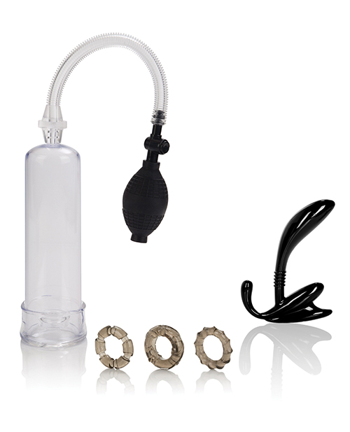 His Essential Pump Kit - Clear