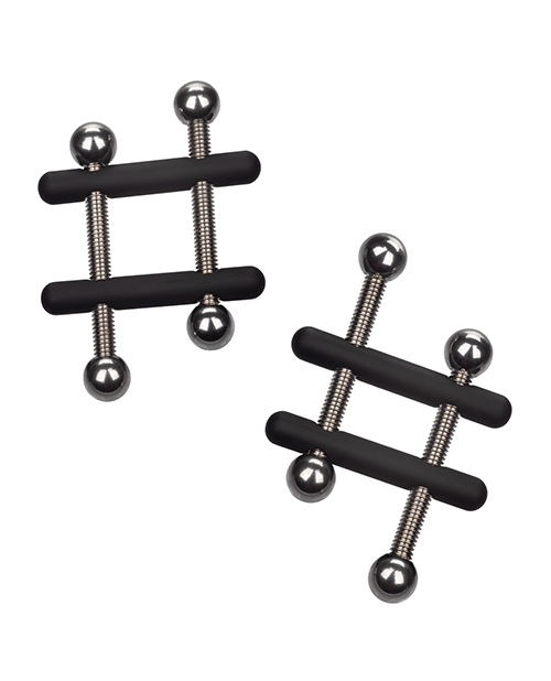 Nipple Grips Power Grip Crossbar Nipple Vices - Black