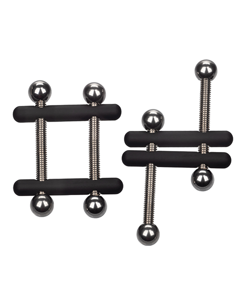 Nipple Grips Power Grip Crossbar Nipple Vices - Black