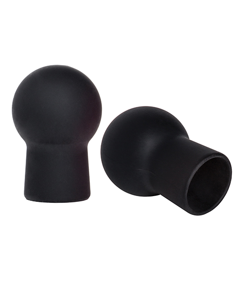 Nipple Play Advanced Silicone Nipple Suckers - Black